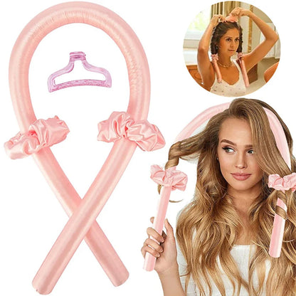 Curling Rod Headband (pink or black)