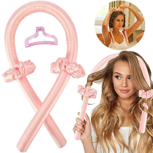 Curling Rod Headband (pink or black)