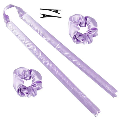 Heatless Rod Silk Curls