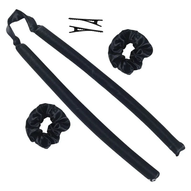 Heatless Rod Silk Curls