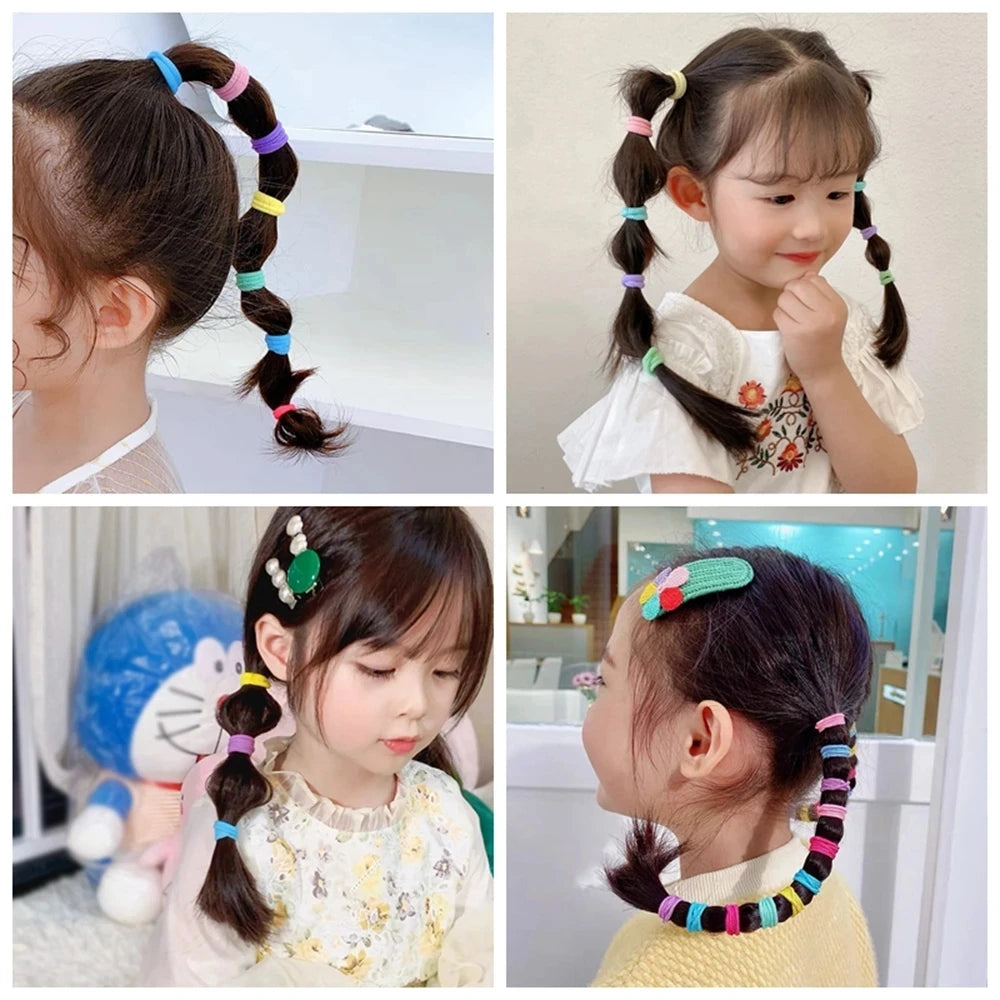 20/50pcs kids hair ties (25 options)