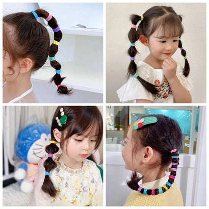 20/50pcs kids hair ties (25 options)