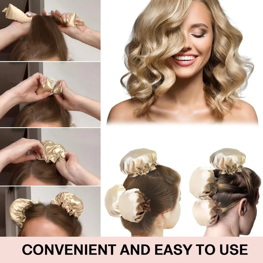Heatless Rod Silk Curls