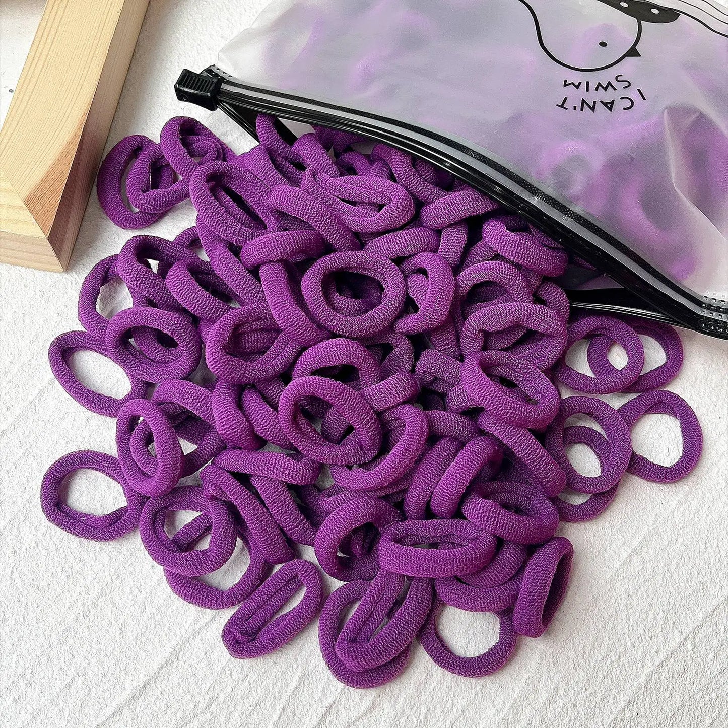 20/50pcs kids hair ties (25 options)