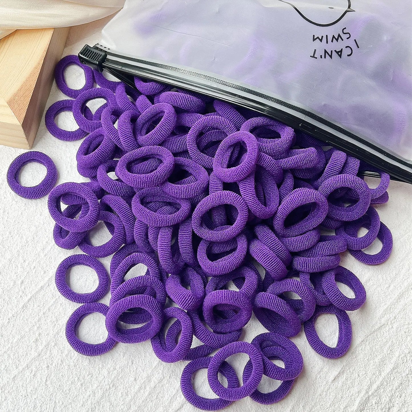 20/50pcs kids hair ties (25 options)