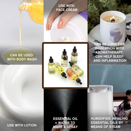 Massage care oils