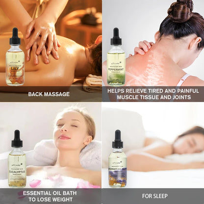 Massage care oils