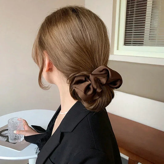 Hair Tie French Vintage Satin (4 colors)