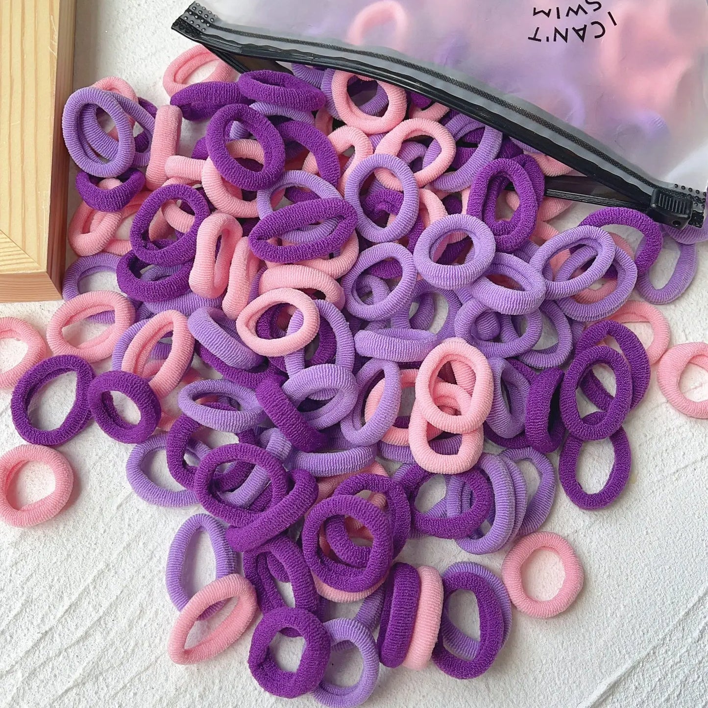 20/50pcs kids hair ties (25 options)