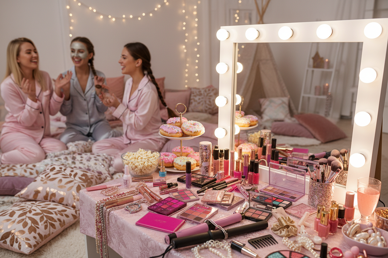 Make up and hair sleep over